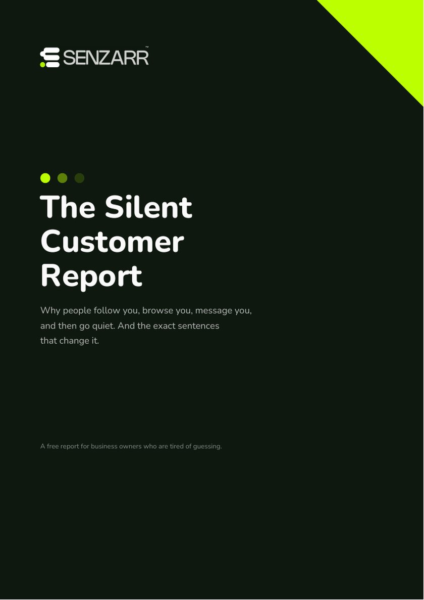 Cover of The Silent Customer Report